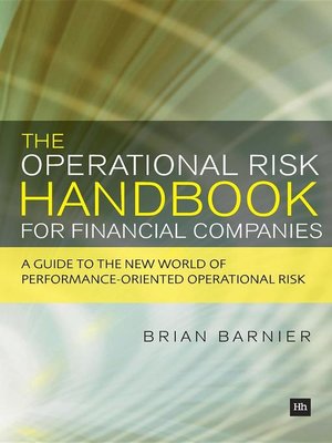 cover image of The Operational Risk Handbook for Financial Companies